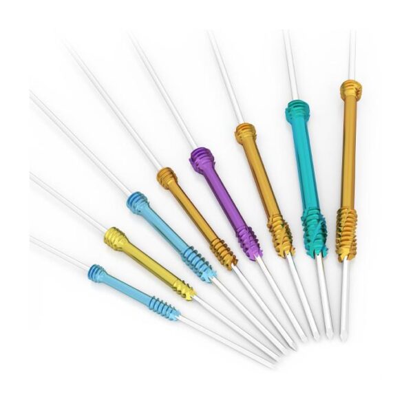 Tornillo canulado sin perfil